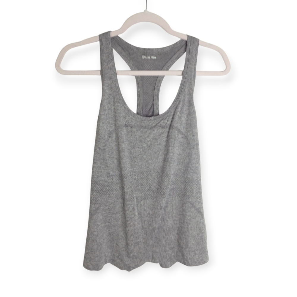 Lululemon Swiftly Tech Racerback Tank Top 2.0Waist Length Size 14 - Picture 4 of 6